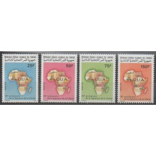 Timbres - Comores - 1993 - No 551/554 - Histoire