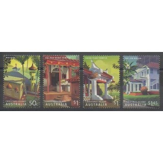 Timbres - Christmas (Iles) - 2006 - No 585/588 - Religion
