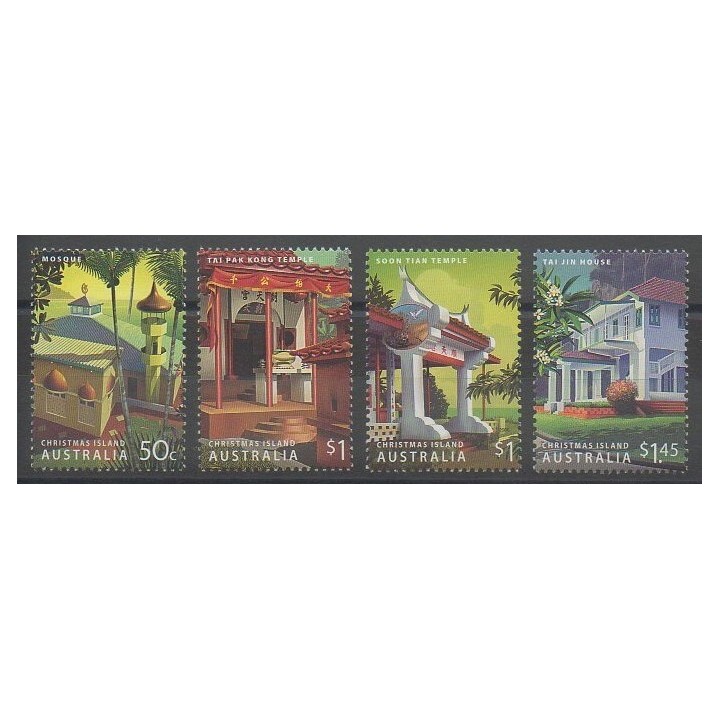 Stamps - Christmas (Island) - 2006 - Nb 585/588 - Religion