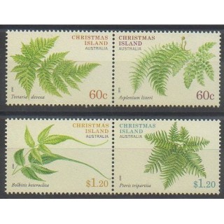 Timbres - Christmas (Iles) - 2012 - No 730/733 - Flore