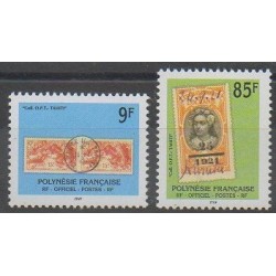 Polynésie - Timbres de service - 1997 - No S27/S28 - Timbres sur timbres