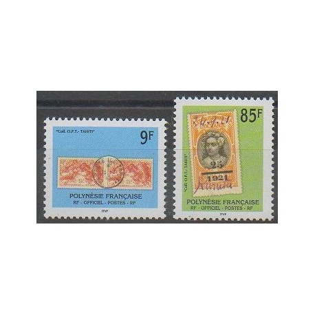 Polynésie - 1997 - No S27/S28 - Timbres sur timbres