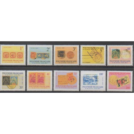 Polynésie - Timbres de service - 1993 - No S16/S25 - Timbres sur timbres