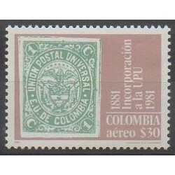 Colombie - 1981 - No PA685 - Timbres sur timbres