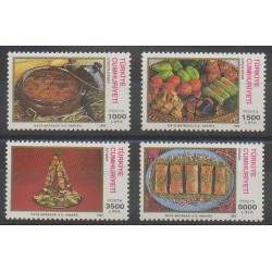 Turkey - 1994 - Nb 2761/2764 - Gastronomy