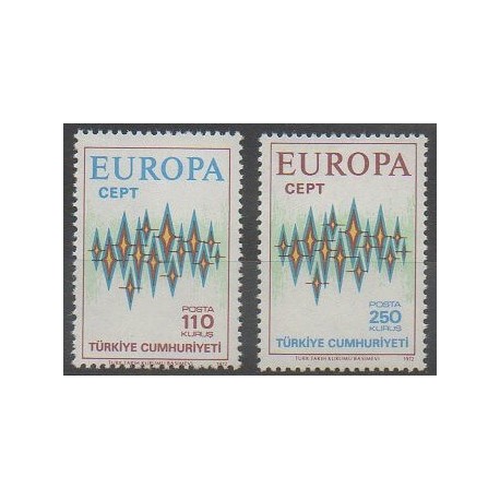 Turquie - 1972 - No 2024/2025 - Europa