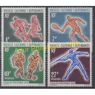 Timbres - Thème sports divers - Nouvelle-Calédonie - Poste - 1963 - No 308/311