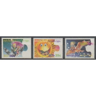 Stamps - Aruba (Netherlands Antilles) - 1994 - Nb 148/150 - Childhood