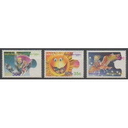 Aruba (Netherlands Antilles) - 1994 - Nb 148/150 - Childhood