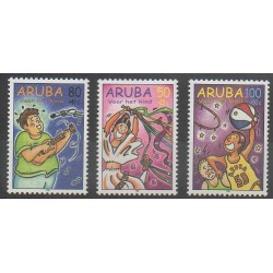 Aruba (Netherlands Antilles) - 1998 - Nb 226/228 - Childhood