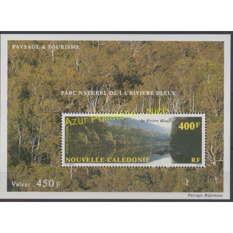 Nouvelle-Calédonie - Blocs et feuillets - 1992 - No BF 12 - Sites