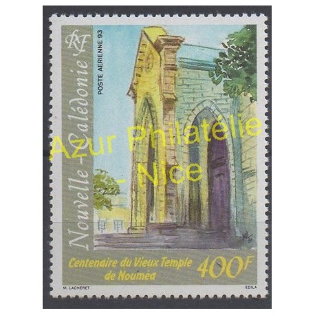 New Caledonia - Airmail - 1993 - Nb PA299 - Monuments