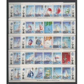 Stamps - Solomon (Islands) - 1986 - Nb 554/603 - Boats