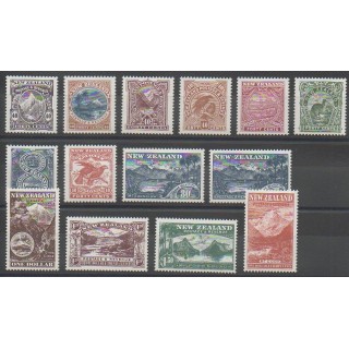 Timbres - Nouvelle-Zélande - 1998 - No 1606/1619 - Sites  - Philatélie