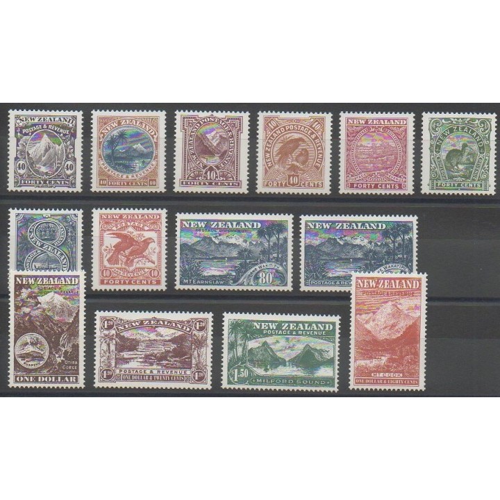 Timbres - Nouvelle-Zélande - 1998 - No 1606/1619 - Sites  - Philatélie