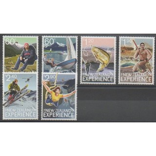 Timbres - Nouvelle-Zélande - 2011 - No 2748/2753 - Tourisme