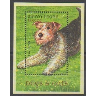 Stamps - Sierra Leone - 2000 - Nb BF463 - Dogs