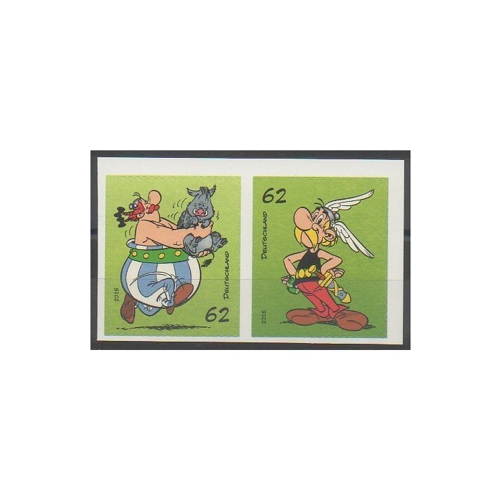 Timbres - Allemagne - 2015 - No 2983/2984 - Dessins Animés - BD