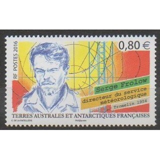 Stamps - French Southern and Antarctic Territories - Post - 2016 - Nb 783 - Science
