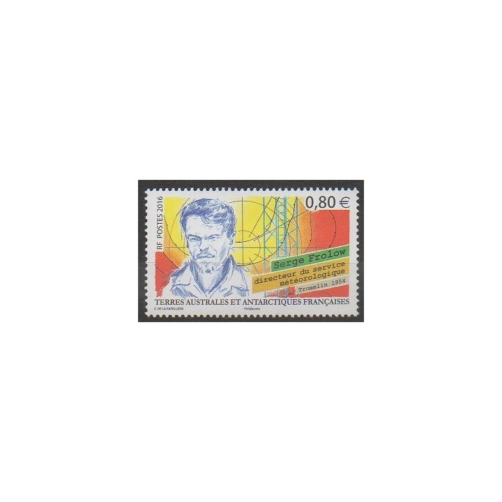 Timbres - TAAF - 2016 - No 783 - Sciences et Techniques
