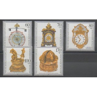 Stamps - Germany - 1992 - Nb 1463/1467 - Art
