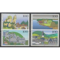 Allemagne - 1995 - No 1639/1642 - Sites