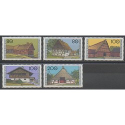 Allemagne - 1995 - No 1651/1655 - Monuments