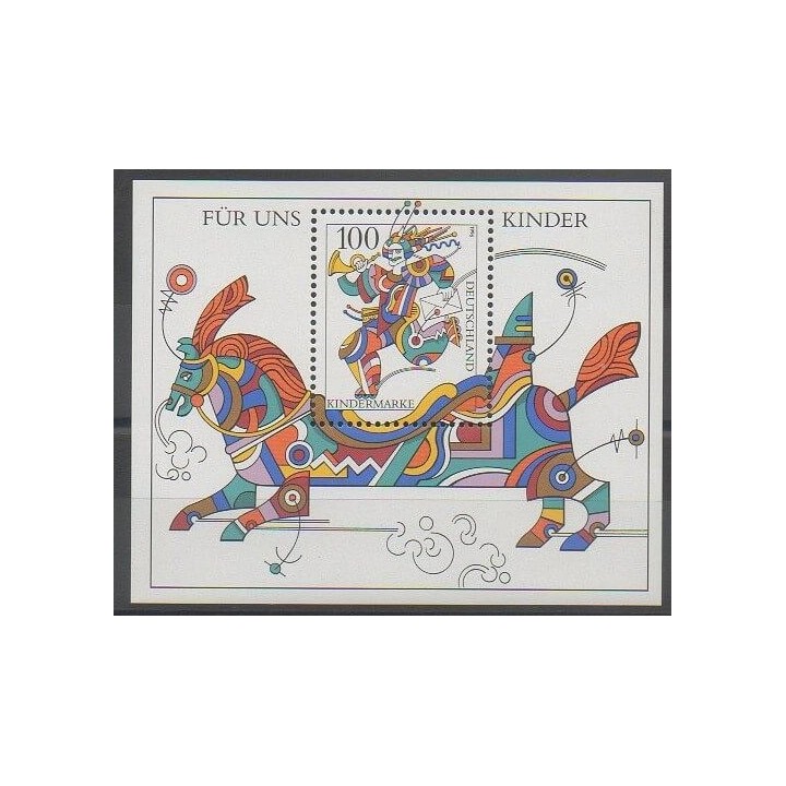 Timbres - Allemagne - 1996 - No BF34 - Enfance