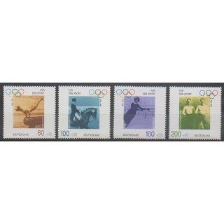 Stamps - Germany - 1996 - Nb 1693/1696 - Summer Olympics