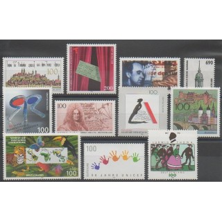 Timbres - Allemagne - 1996 - No 1688/1692 - 1697/1702