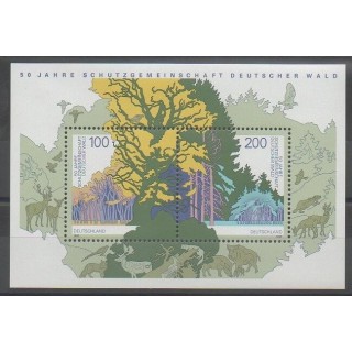 Timbres - Allemagne - 1997 - No BF37 - Arbres