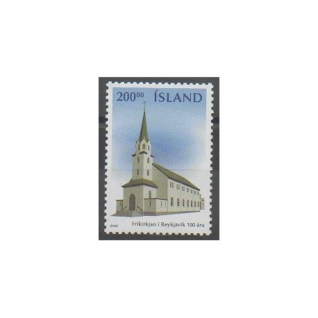 Islande - 2003 - No 961 - Églises