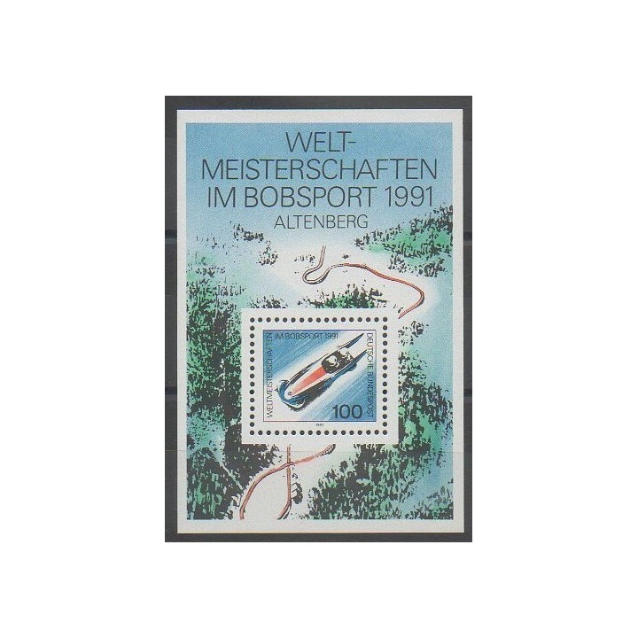 Timbres - Allemagne - 1991 - No BF22 - Sports divers