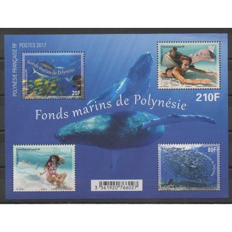 Polynesia - 2017 - Nb BF46 - Sea animals