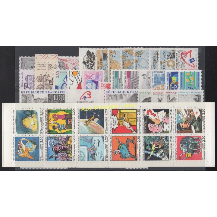 Timbres  - France - 1988 - No 2501/2559