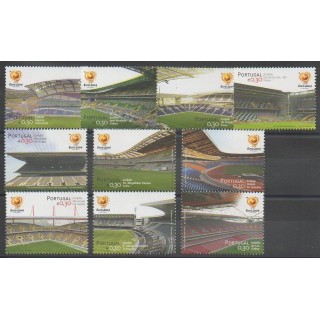 Timbres - Portugal - 2004 - No 2789/2798 - Football