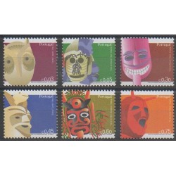 Portugal - 2006 - Nb 3045/3050 - Masks or carnaval