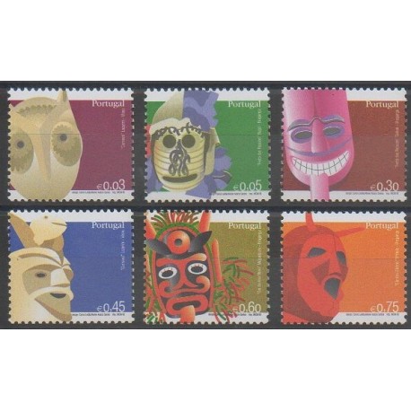 Portugal - 2006 - No 3045/3050 - Masques ou carnaval