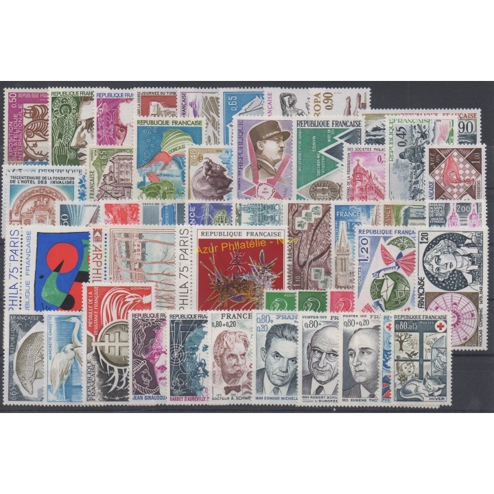 Timbres  - France - 1974 - No 1783/1829