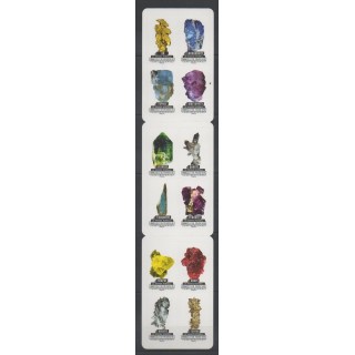 Timbres - France - Autoadhésifs - 2016 - No BC1218 - Minéraux - Pierres précieuses