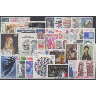 Timbres  - France - 1980 - No 2073/2117