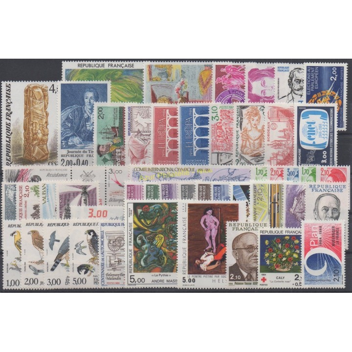 Timbres  - France - 1984 - No 2299/2346