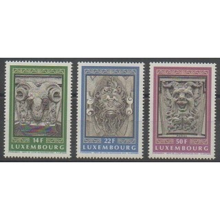 Timbres - Luxembourg - 1992 - No 1249/1251 - Art