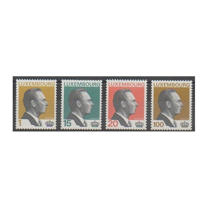 Stamps - Luxembourg - 1994 - Nb 1284/1287