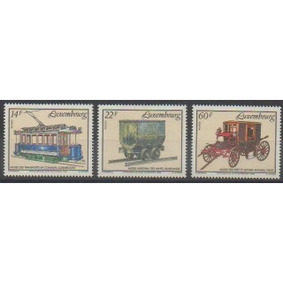 Timbres - Luxembourg - 1993 - No 1274/1276 - Transports