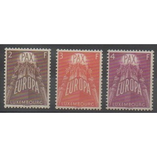 Stamps - Luxembourg - 1957 - Nb 531/533 - Europa