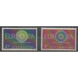 Luxembourg - 1960 - Nb 587/588 - Europa