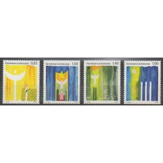 Timbres - Liechtenstein - 2013 - No 1636/1639 - Noël