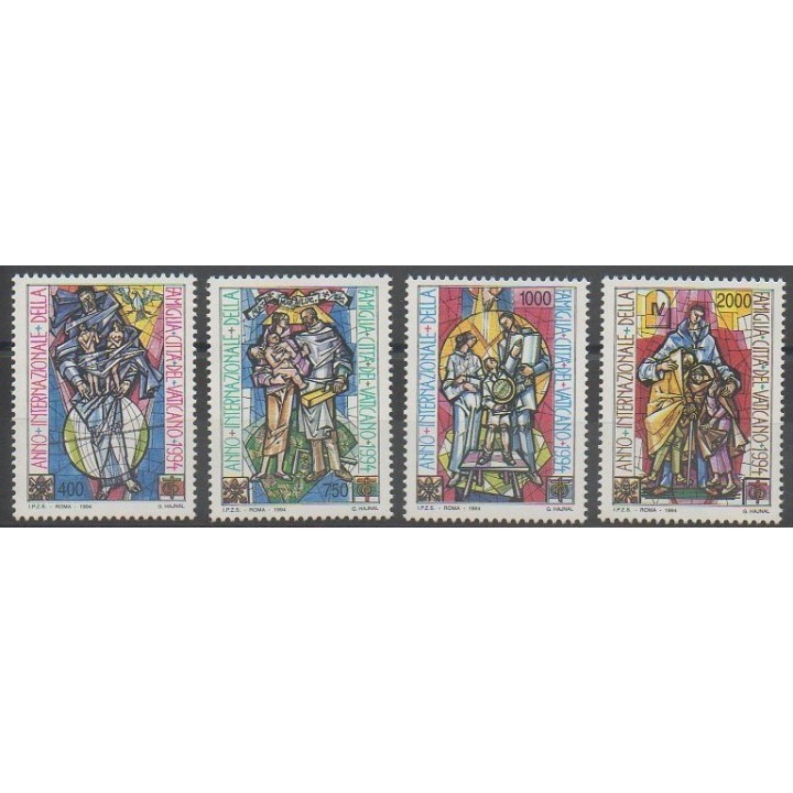 Timbres - Vatican - 1994 - No 980/983