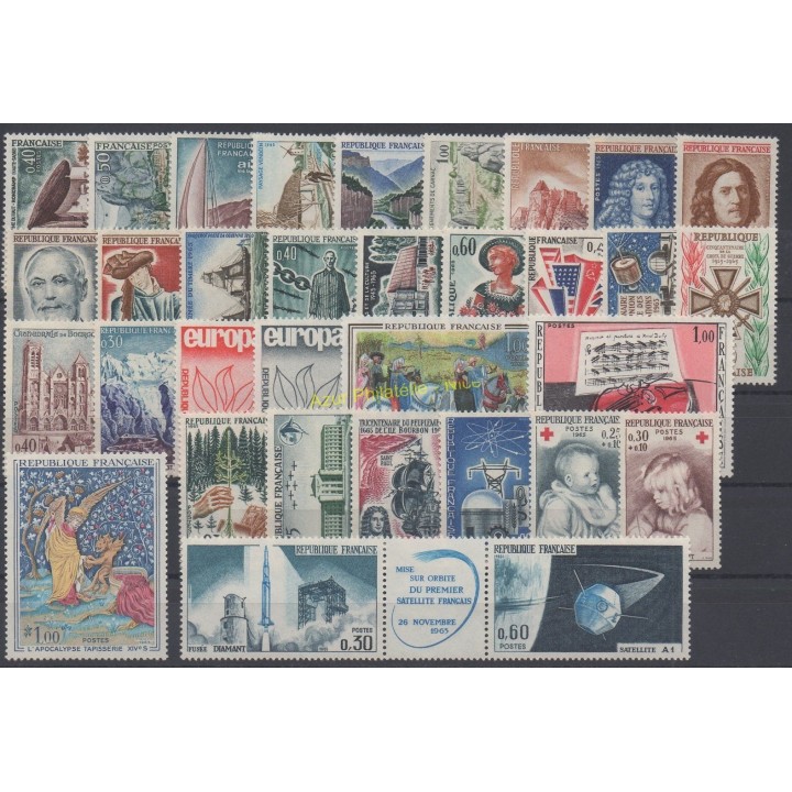 Stamps  - France - 1965 - Nb 1435/1467